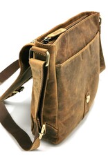 Hunters Leather Shoulder bags - Hunters Leather Shoulder bag with buckle