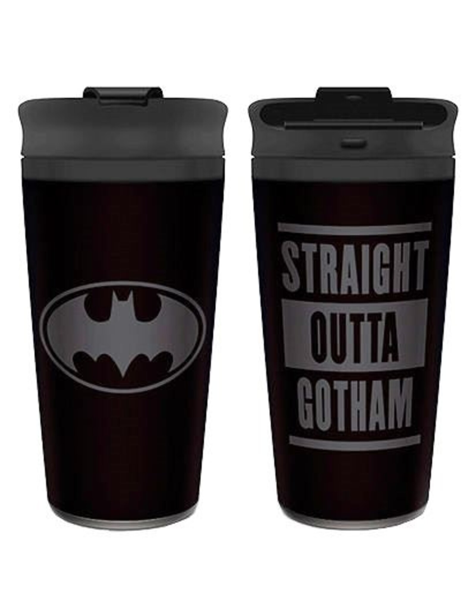 Pyramid Drinkware - DC Comics Batman Straight Outta Gotham travel mug