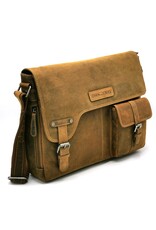 HillBurry Leather workbags en Leather laptop bags - HillBurry laptop bag - work bag Large