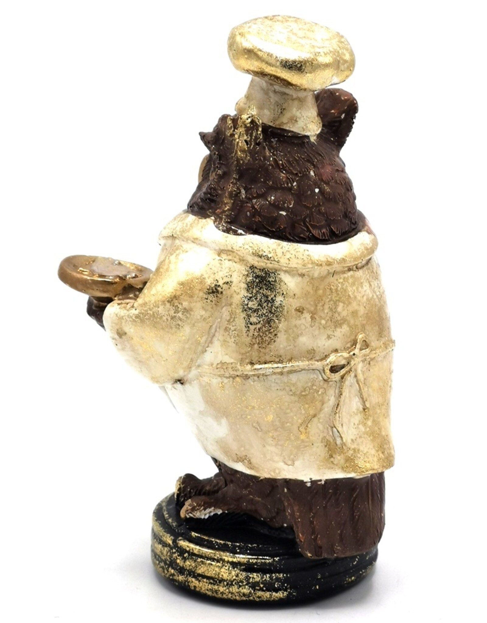 Clayre & Eef Giftware & Lifestyle - Owl Chef figurine 14cm