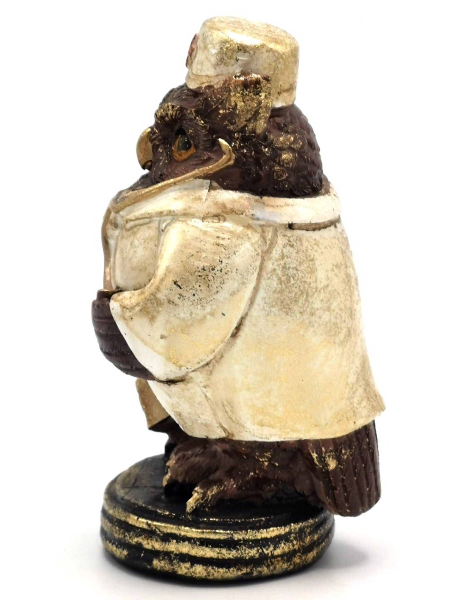 Clayre & Eef Giftware & Lifestyle - Owl Doctor figurine 13cm