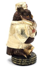 Clayre & Eef Giftware & Lifestyle - Owl Doctor figurine 13cm