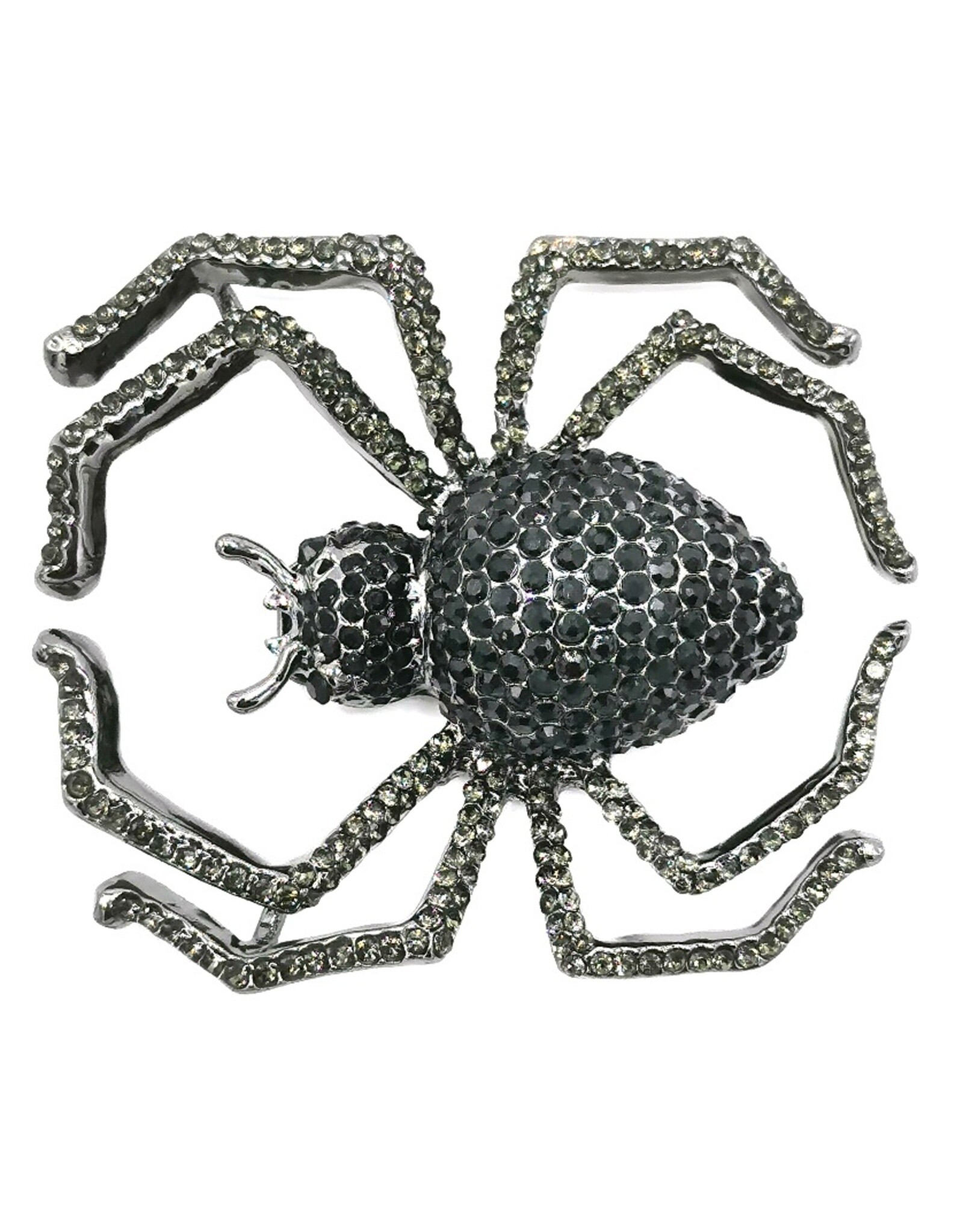 Dark Desire Jewellery - Black Widow Spider Brooch with Magnet