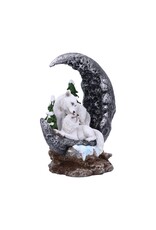 Alator Giftware & Lifestyle - Lunar Companions Wolven Maanbeeldje 19.3cm