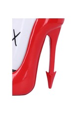 NemesisNow Drinkware - Devilish High Heel Wine Bottle Holder Nemesis Now