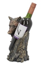 NemesisNow Drinkware - Call of the Wine Wolf Wine Bottle Holder Nemesis Now