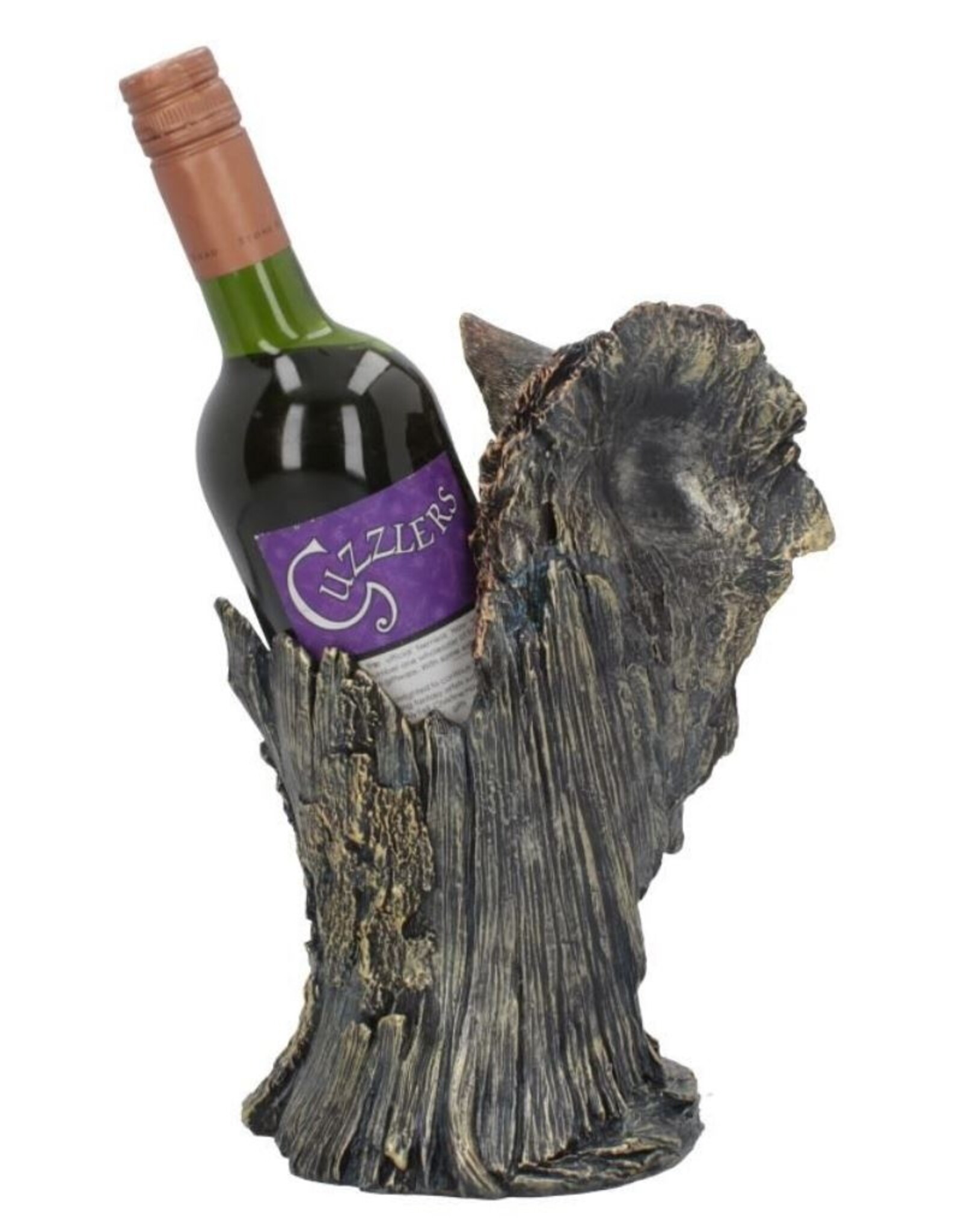 NemesisNow Drinkware - Call of the Wine Wolf Wine Bottle Holder Nemesis Now