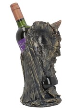 NemesisNow Drinkware - Call of the Wine Wolf Wine Bottle Holder Nemesis Now