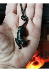 Alchemy Jewellery - Balck Cat necklace Cat Sith Alchemy