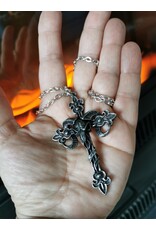 Alchemy Sieraden - Kruis van Baphomet ketting Alchemy