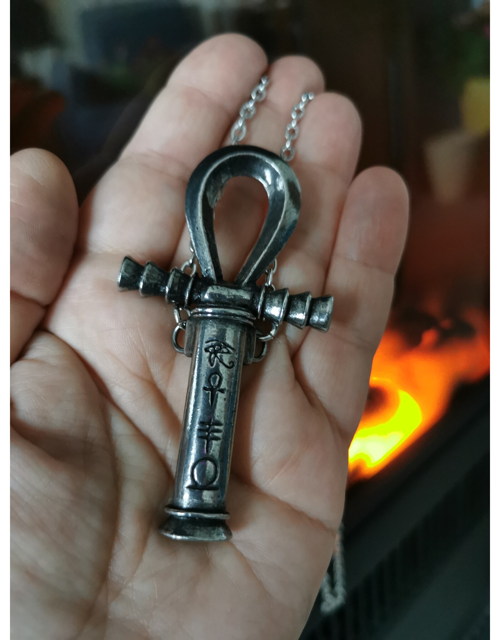 Alchemy Occult en Gothic sieraden - Ankh of the Dead hanger en ketting Alchemy