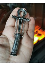 Alchemy Occult en Gothic jewellery - Ankh of the Dead  pendant  and necklace Alchemy