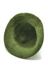 Trukado Miscellaneous - Vilten hoed "Paddenstoel Vliegenzwam" groen-rood