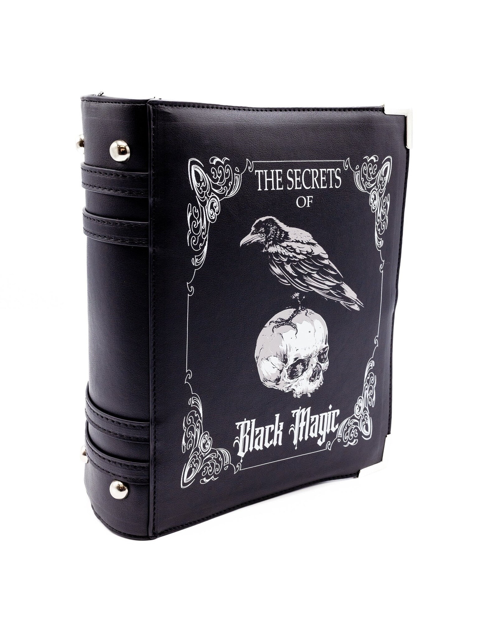 Dark Desire Gothic bags Steampunk bags - Black Magic Book Shoulderbag Heartless