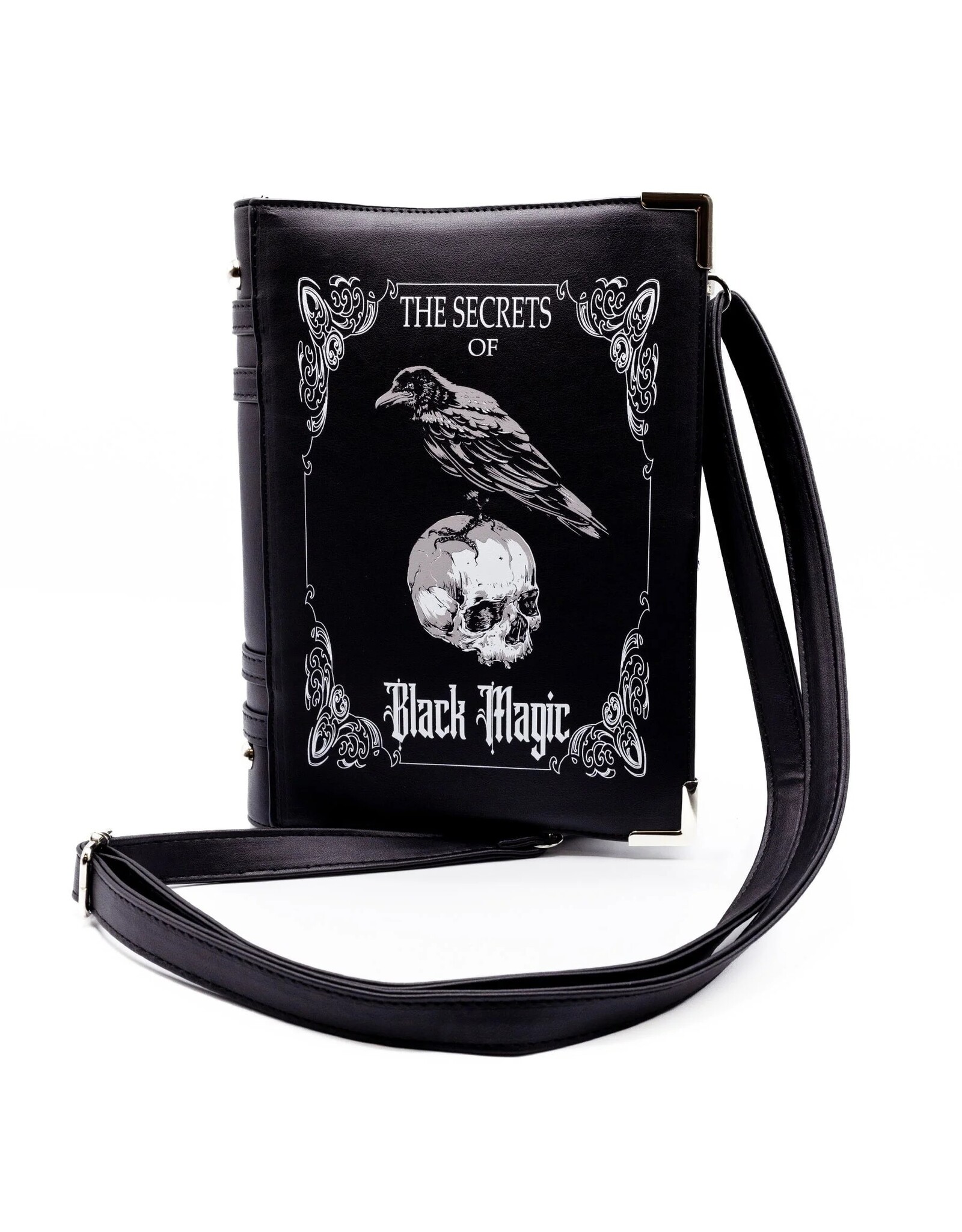 Dark Desire Gothic bags Steampunk bags - Black Magic Book Shoulderbag Heartless