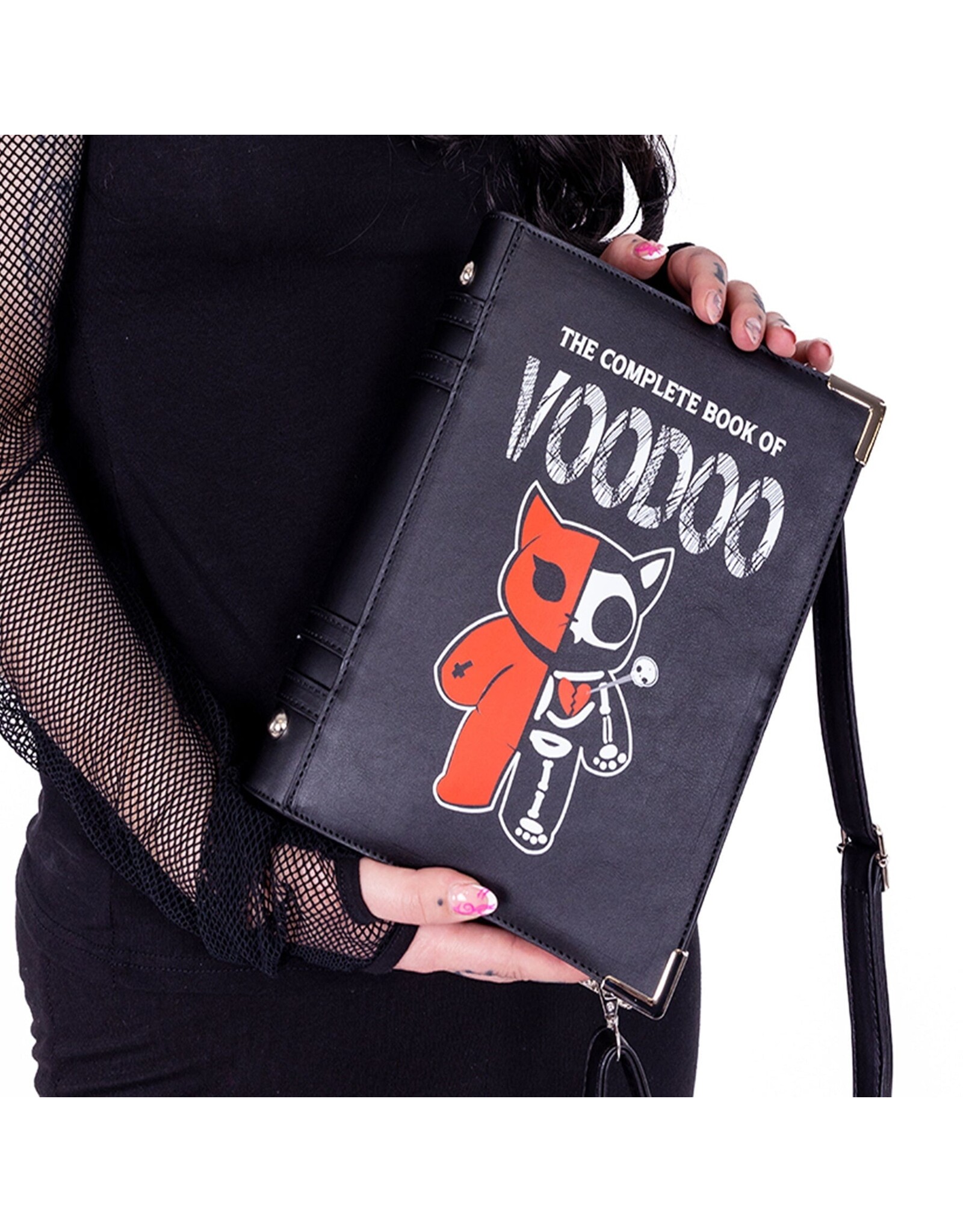 Heartless Gothic bags Steampunk bags - Voodoo Book Shoulderbag Heartless
