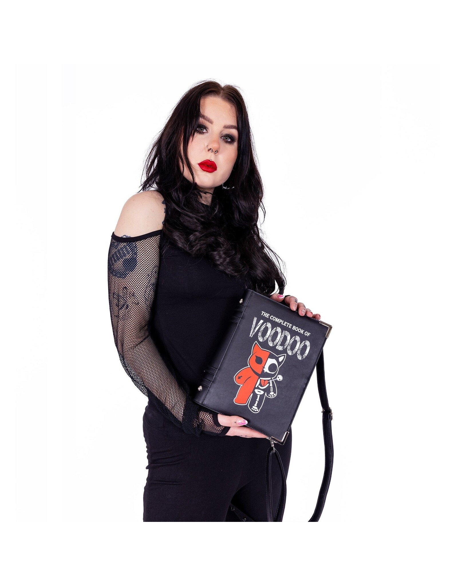Heartless Gothic bags Steampunk bags - Voodoo Book Shoulderbag Heartless