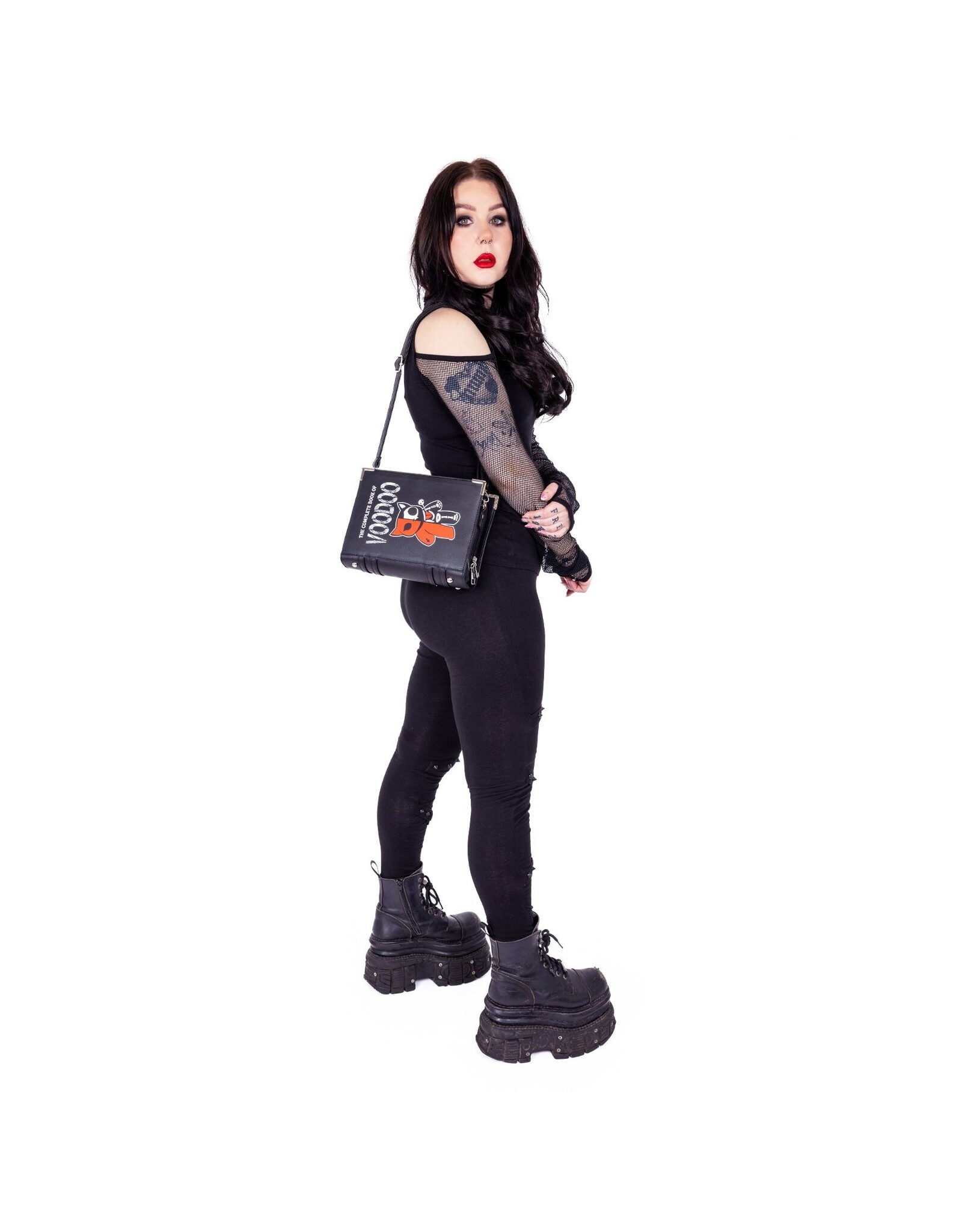 Heartless Gothic bags Steampunk bags - Voodoo Book Shoulderbag Heartless