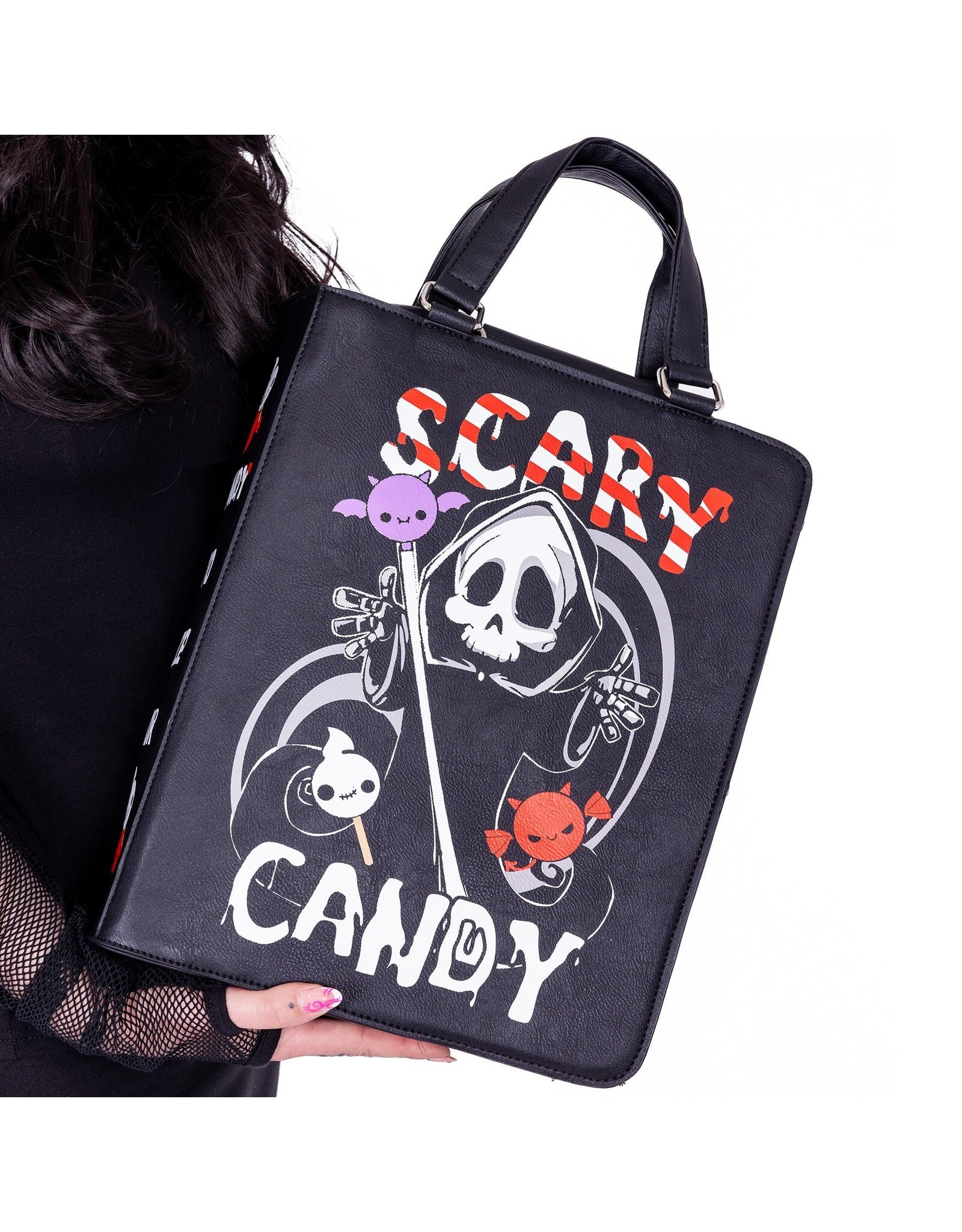 Heartless Gothic bags Steampunk bags - Death Candy Book handbag Heartless