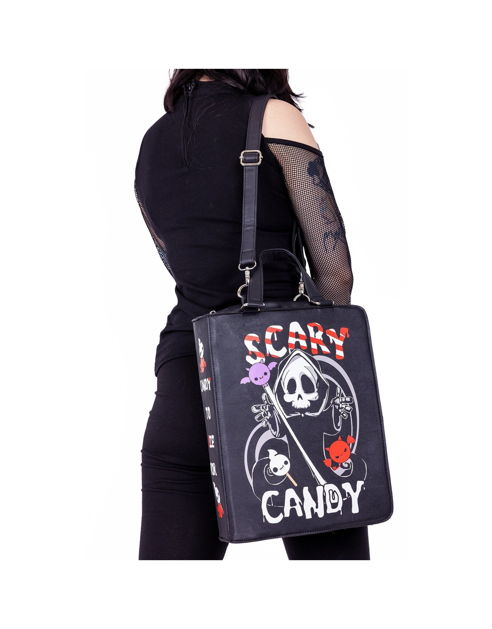 Heartless Gothic bags Steampunk bags - Death Candy Book handbag Heartless