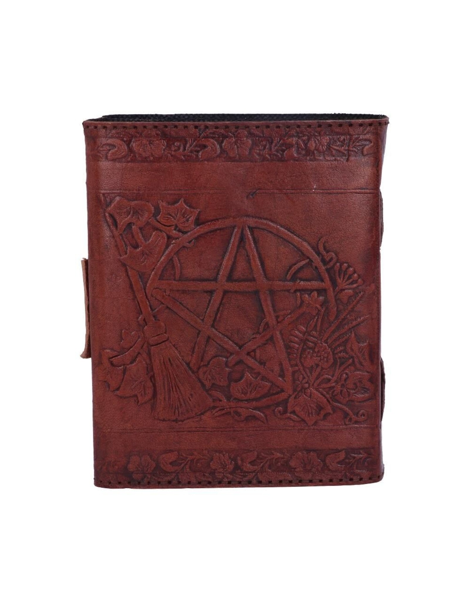 NemesisNow Miscellaneous - Leather Embossed Journal with Pentagram - Nemesis Now