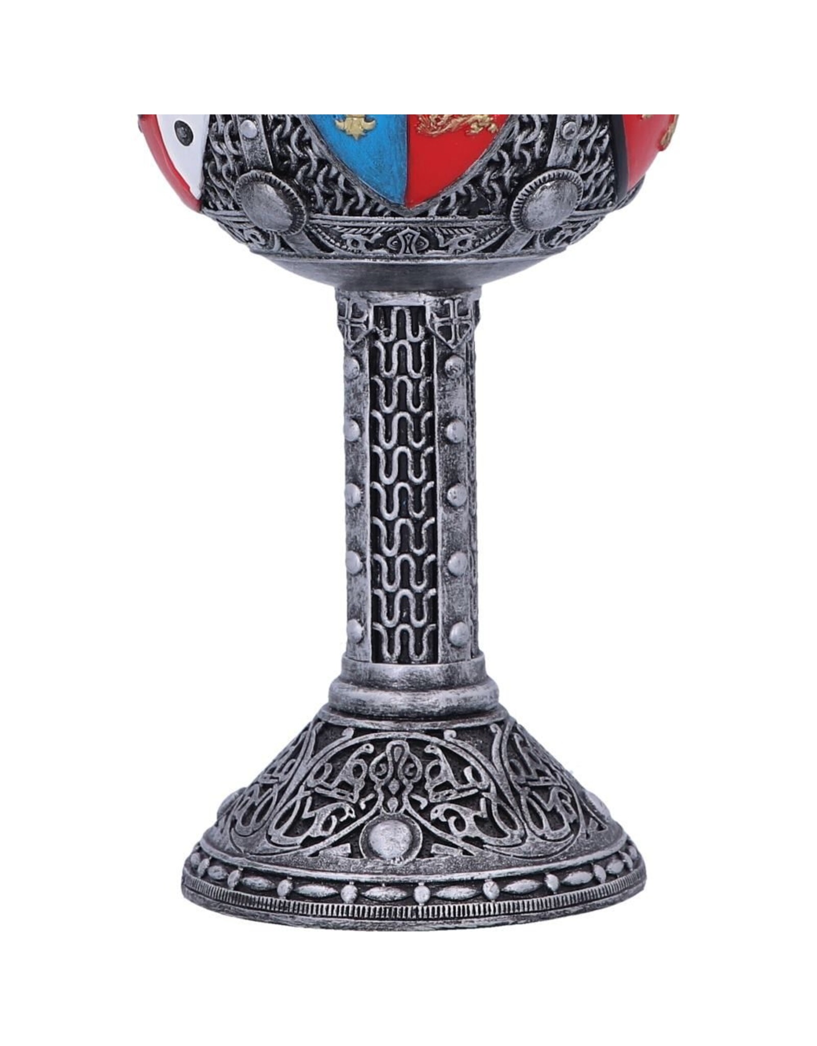 NemesisNow Drinkware - English Three Lions Shield St George Henry IV Wine Goblet