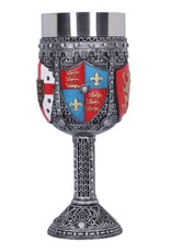 NemesisNow Drinkware - Engelse Drie Leeuwen Schild St George Hendrik IV Wijnbeker