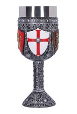 NemesisNow Drinkware - English Three Lions Shield St George Henry IV Wine Goblet