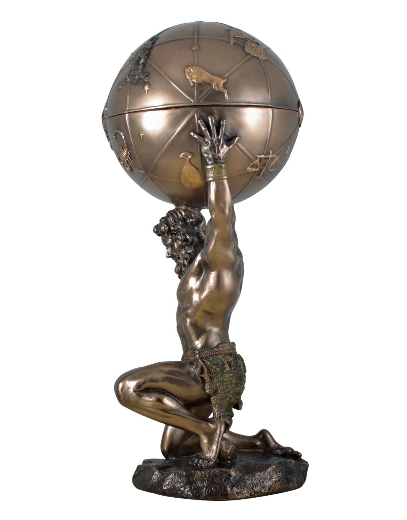 Veronese Design Veronerse Design -  Greek Titan Atlas carries the celestial on his shoulders