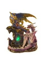 VG Giftware & Lifestyle - Two Dragons with Crystal LED light