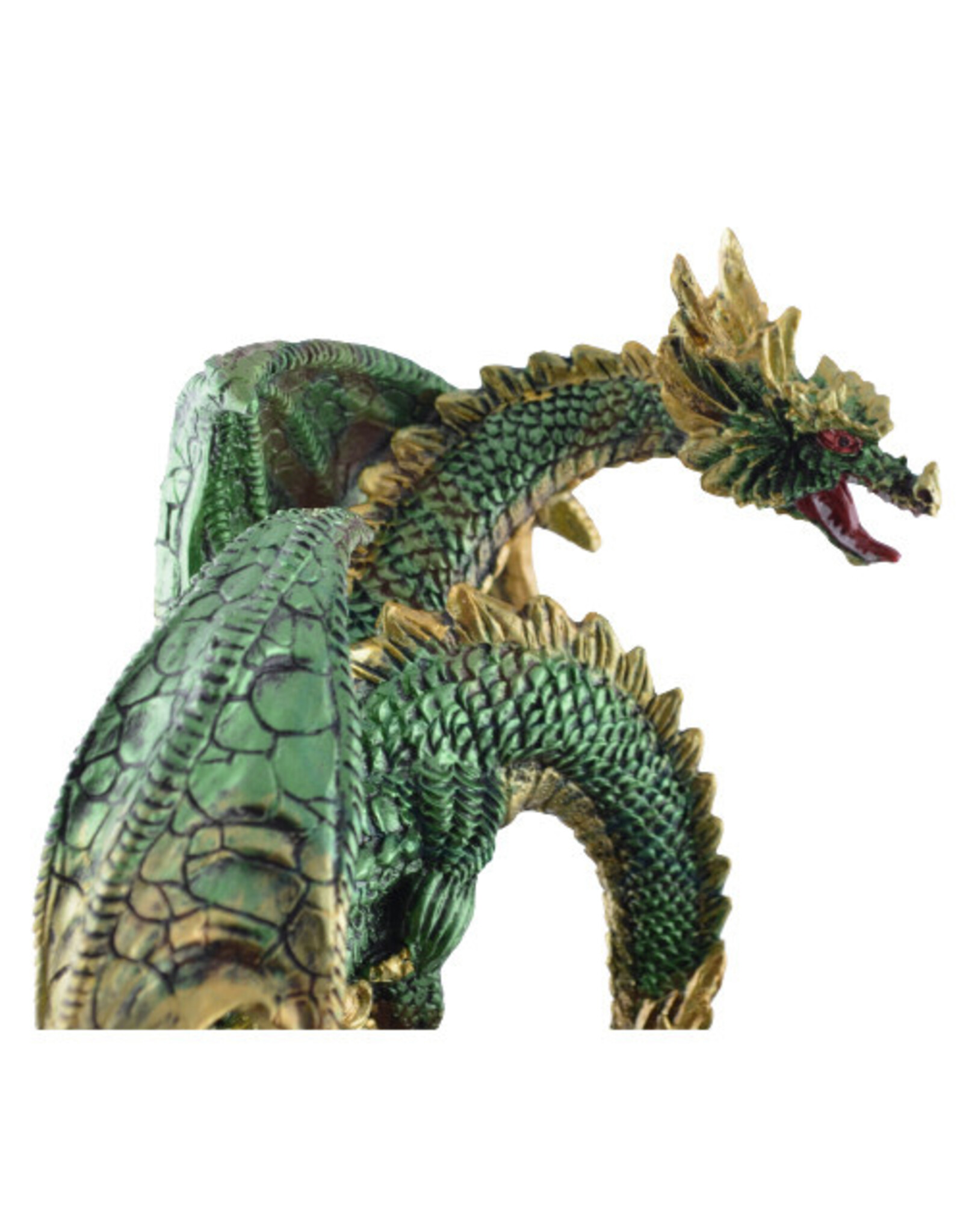 VG Giftware & Lifestyle - Two headed Dragon with Crystal LED light 25cm
