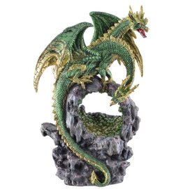 VG Two headed Dragon with Crystal LED light 25cm