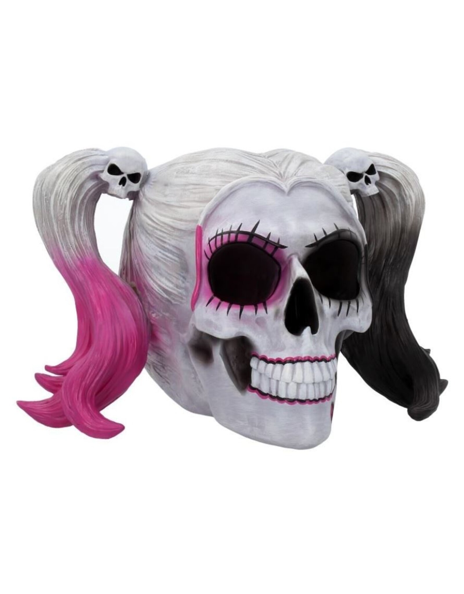 NemesisNow Reapers, skulls and dragons - Little Monster Harley Quinn Skull Nemesis Now