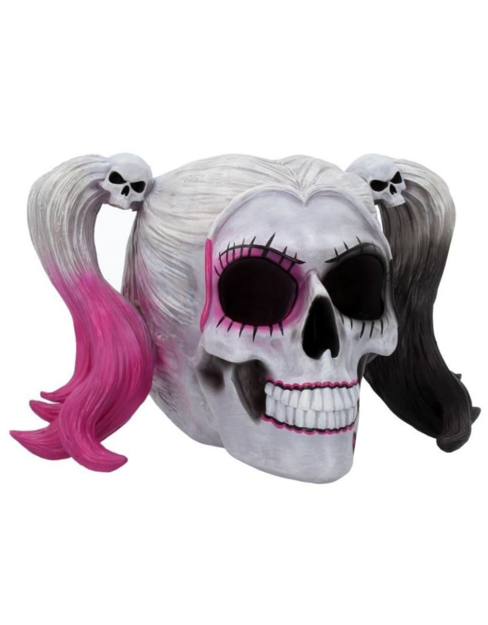 NemesisNow Reapers, skulls and dragons - Little Monster Harley Quinn Skull Nemesis Now