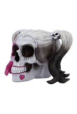 NemesisNow Reapers, skulls and dragons - Little Monster Harley Quinn Skull Nemesis Now