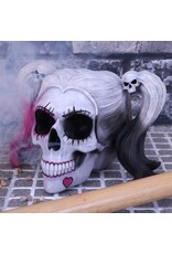 NemesisNow Reapers, skulls and dragons - Little Monster Harley Quinn Skull Nemesis Now