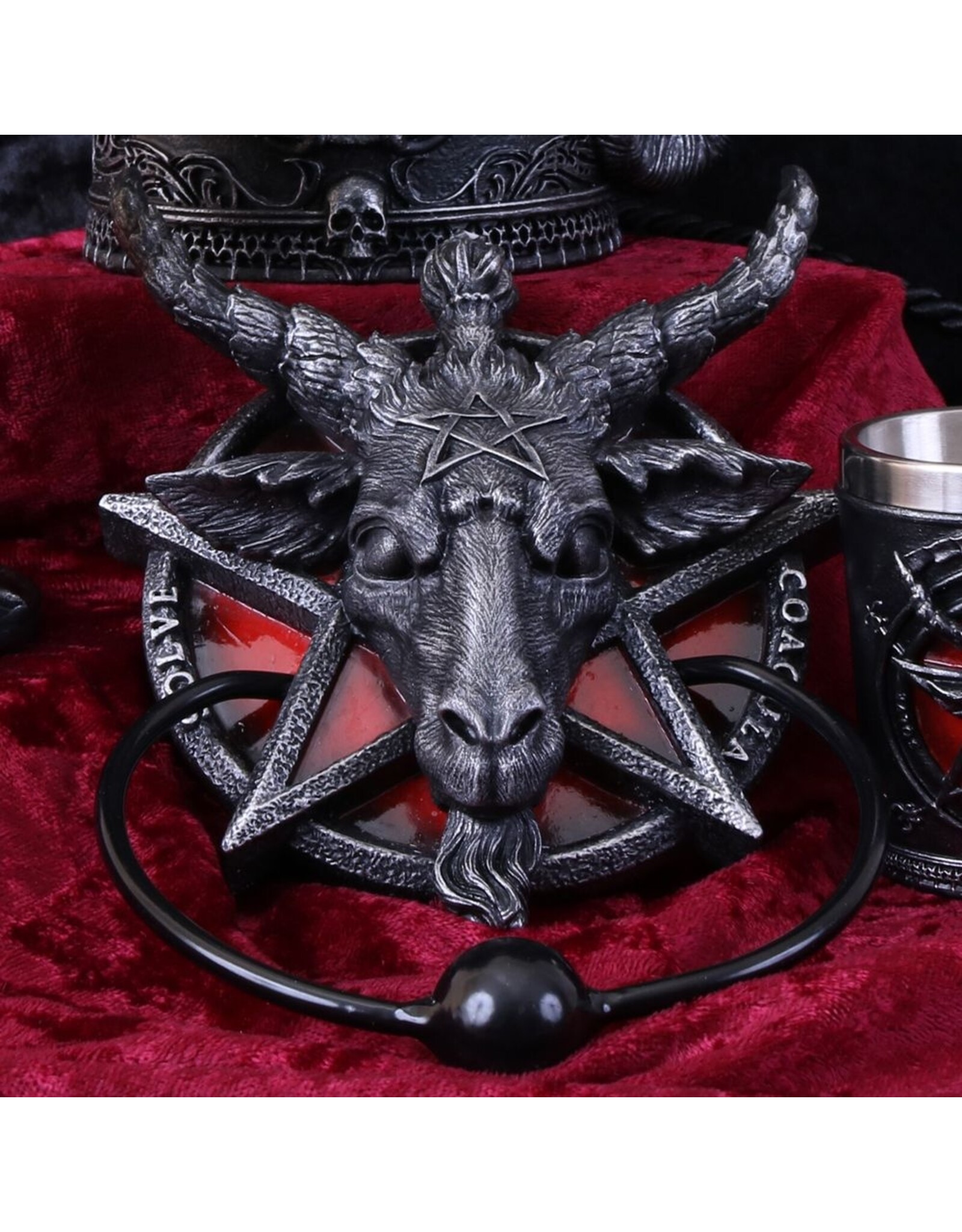 NemesisNow Giftware & Lifestyle - Baphomet Sabatische Geit Deurklopper 20,5cm