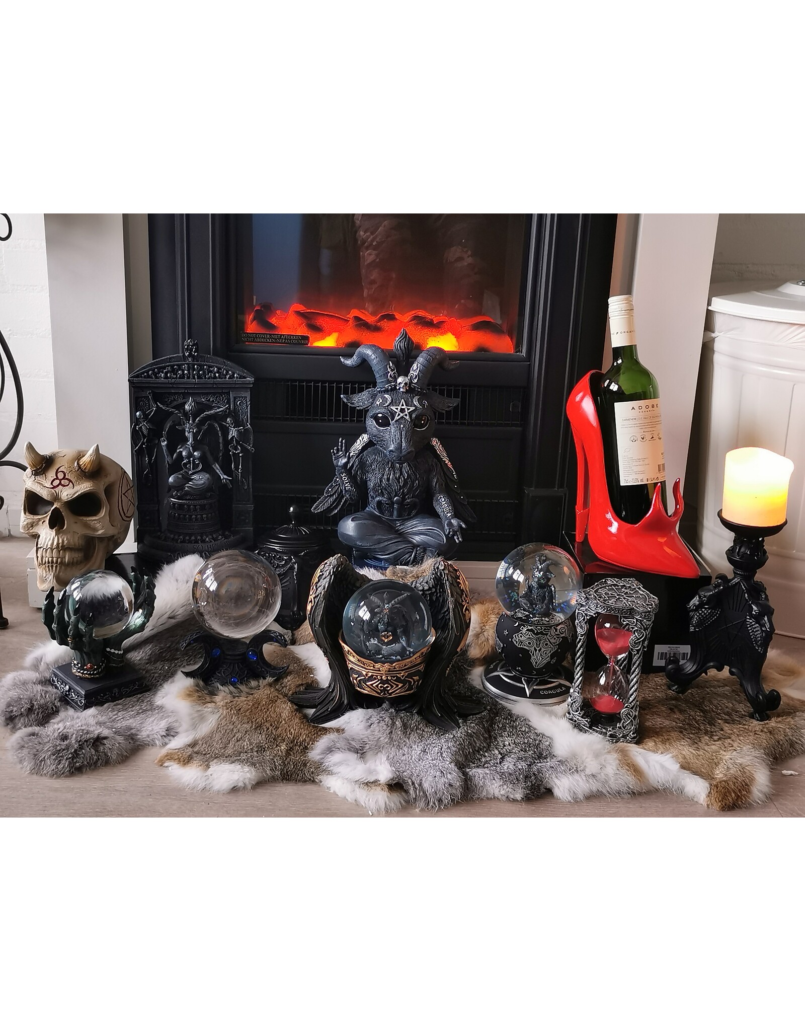 NemesisNow Giftware & Lifestyle - Baphomet Sabatische Geit Deurklopper 20,5cm