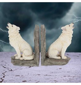 Willow Hall Wardens of the North White Wolf Bookends