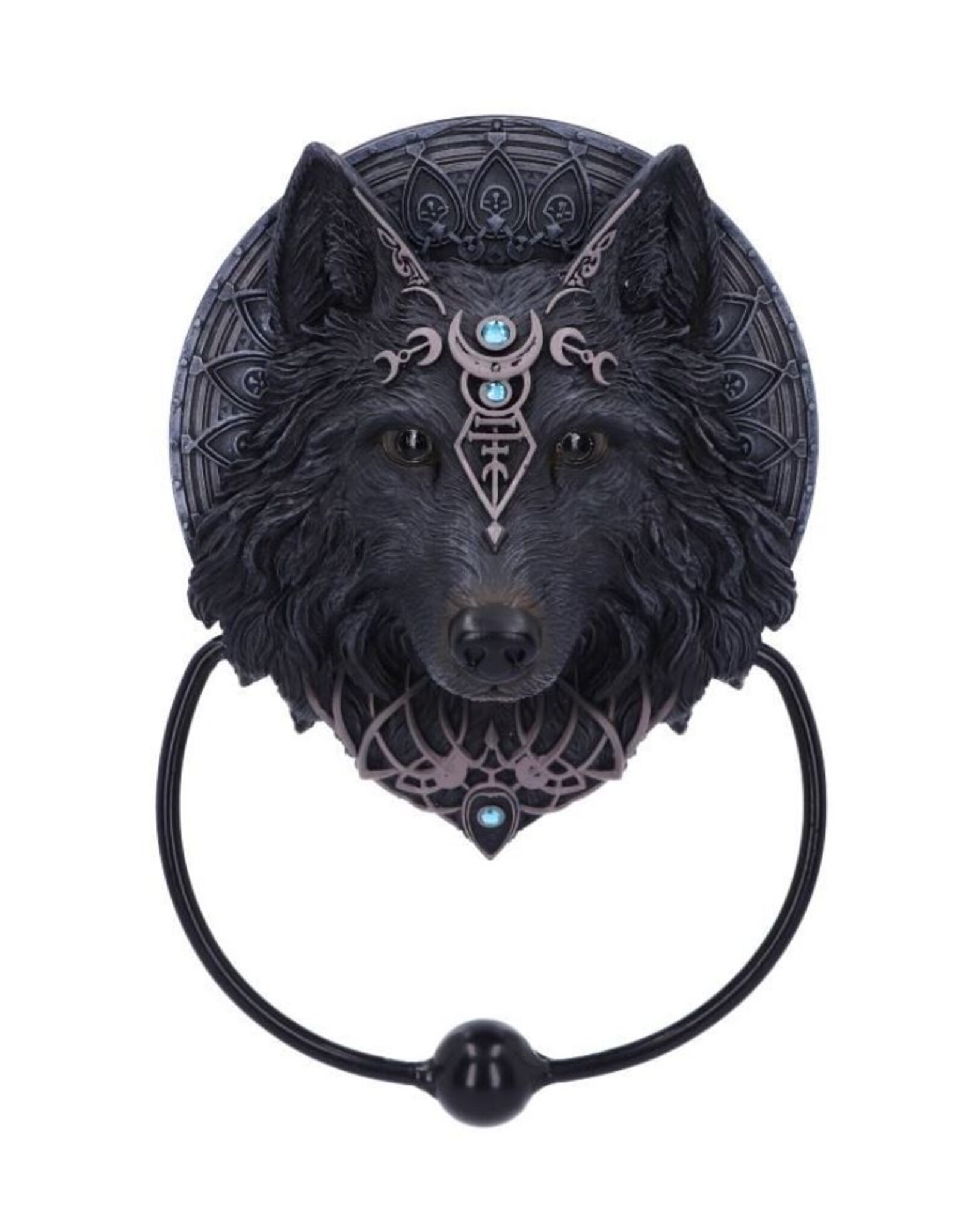 NemesisNow Giftware & Lifestyle -  Wolf Moon Door Knocker 20.5cm