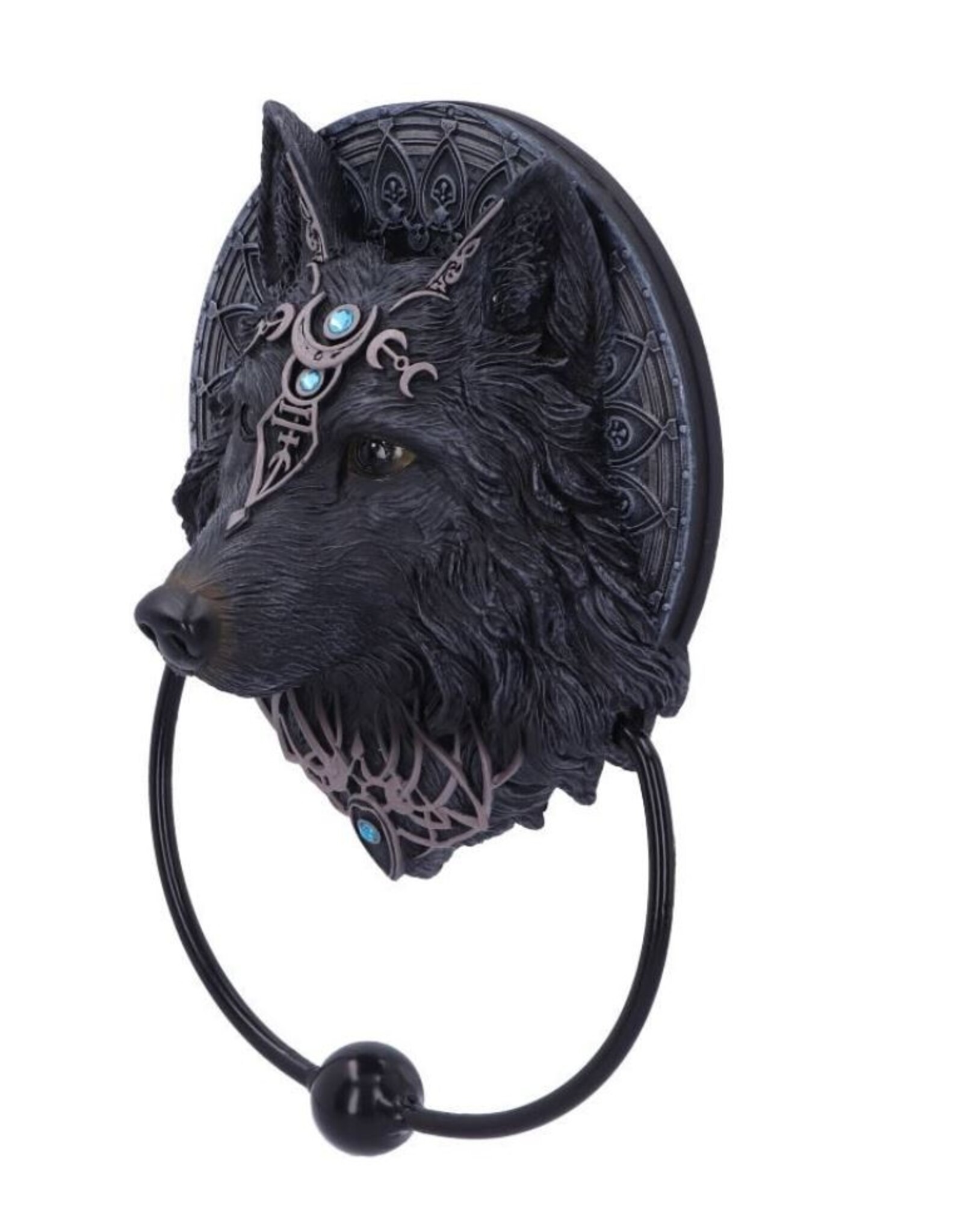 NemesisNow Giftware & Lifestyle -  Wolf Moon Door Knocker 20.5cm