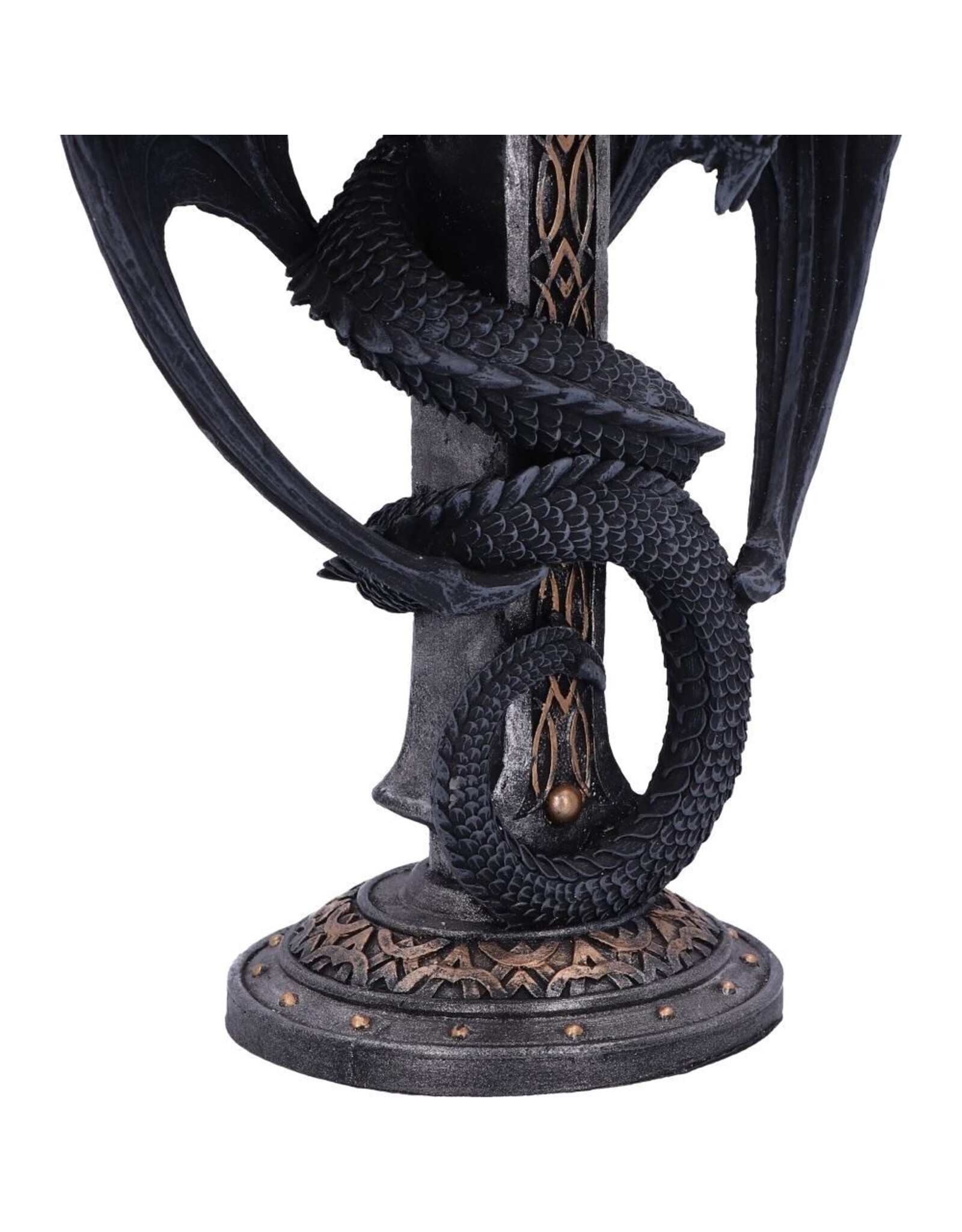 NemesisNow Giftware & Lifestyle - Dark Ember Gothic Draak Kaarshouder 24.5cm Nemesis Now