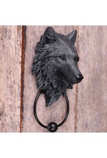 NemesisNow Giftware & Lifestyle -  Dark Guardian Wolf Deurklopper Nemesis Now