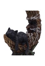 NemesisNow Giftware & Lifestyle - Familiar Slumber Cat figurine LED light