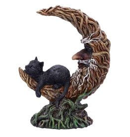 NemesisNow Familiar Slumber Cat figurine LED light