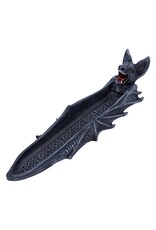 NemesisNow Giftware Beelden Collectables  - Night Wing Gothic Vleermuis Wierookbrander