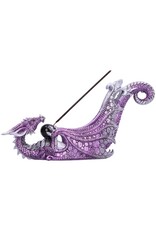 NemesisNow Giftware Figurines Collectables - Draconic Essence Incense Dragon Burner 26cm