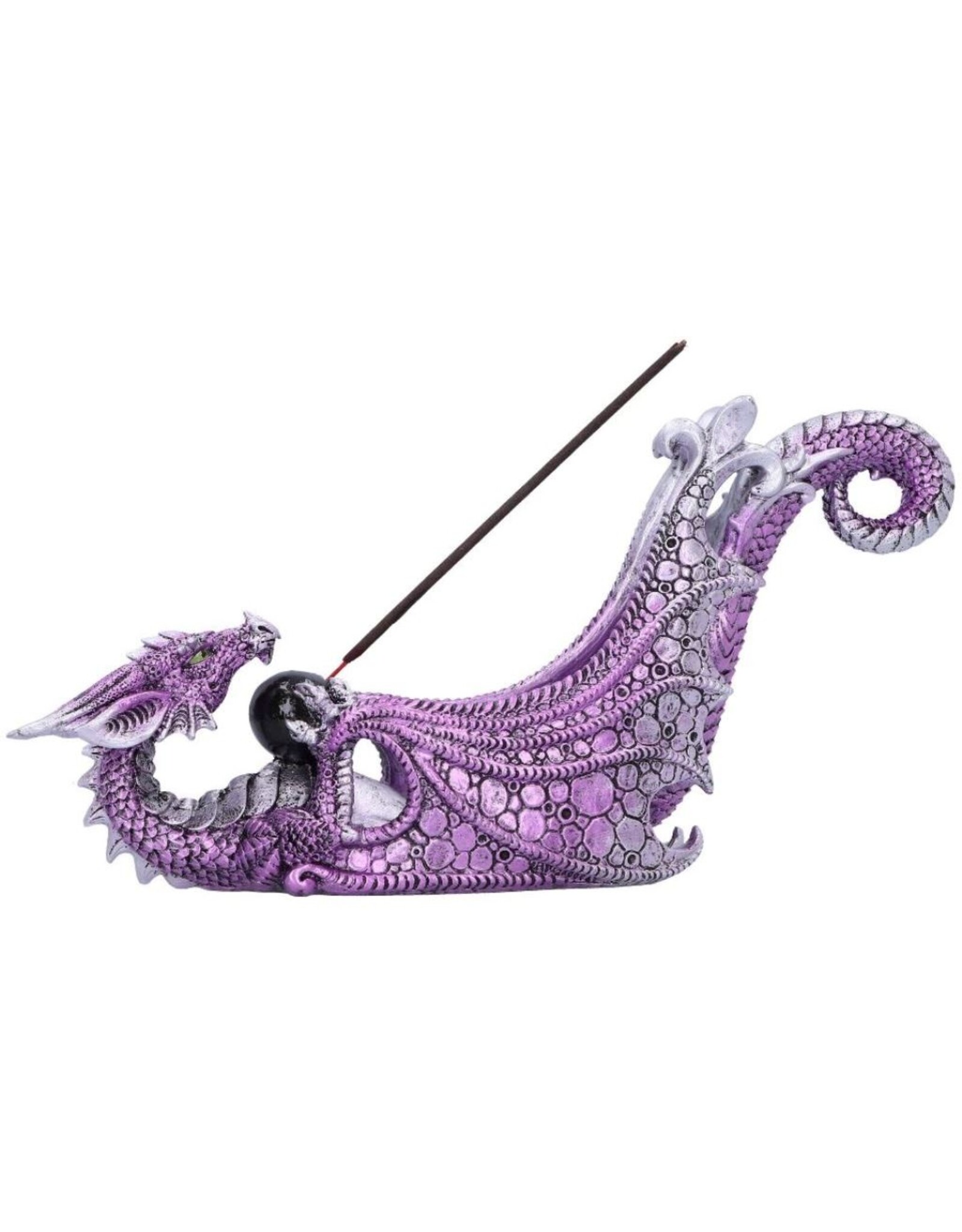 NemesisNow Giftware Figurines Collectables - Draconic Essence Incense Dragon Burner 26cm