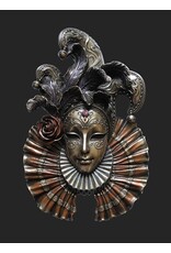 Veronese Design Miscellaneous - Venetian Mask La Giullare - the Jester - Veronese Design