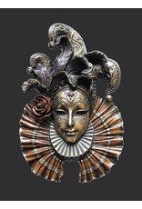 Veronese Design Miscellaneous - Venetian Mask La Giullare - the Jester - Veronese Design